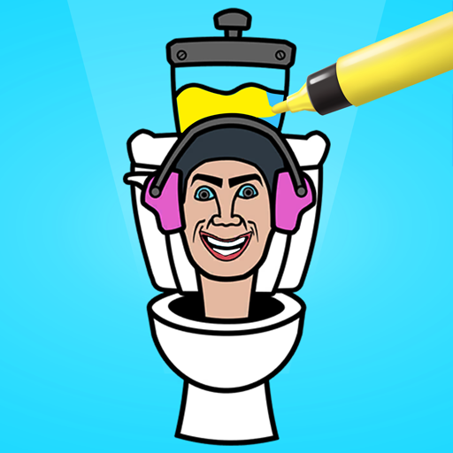 Skiibidi Color ASMR Paint! Toilet Monster Coloring Master Color Page