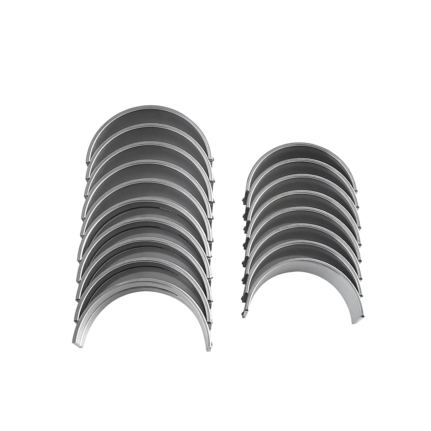 Standard Engine Crankshaft Main Bearing Set Fits for Mercedes-Benz E250 C180 C200 C230 SLK200 SLK250 W204 R172 1.8T 2002-2017 2710330601, 2710330602, 2660330201