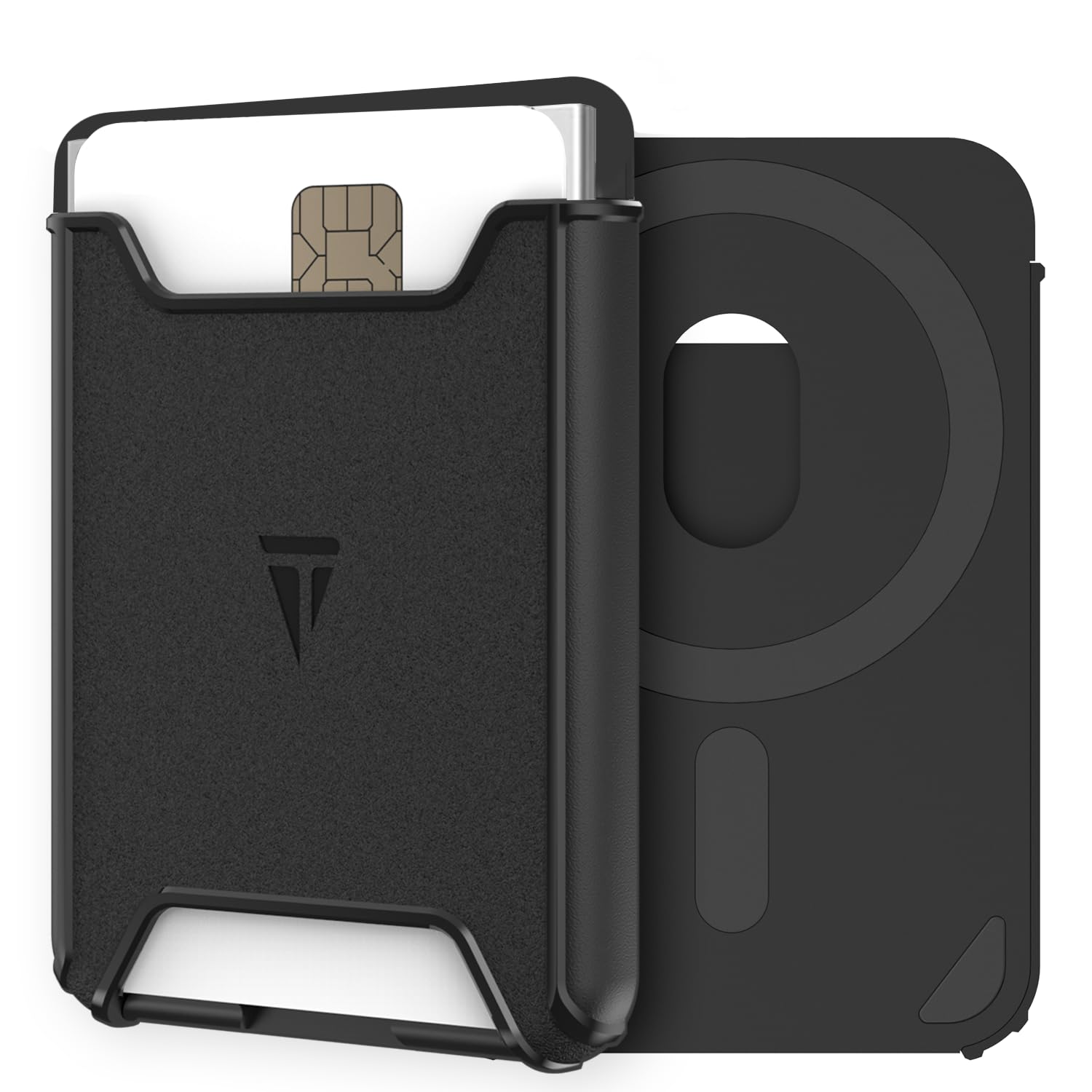 TUDIA Soporte magnético para grabadora de voz PLAUD Note AI, funda protectora delgada de policarbonato duro con fuerte fijación magnética (negro)