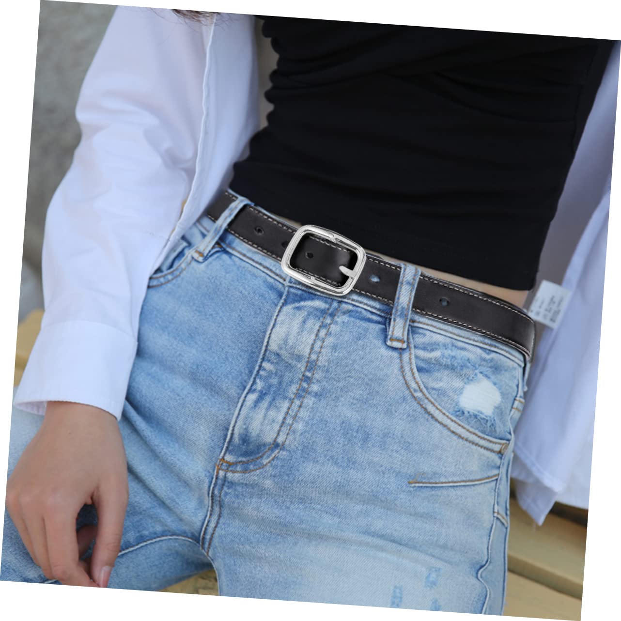 Lurrose 150pezzi Fibbia Per Cinture e Borse Accessori Fai Da Te Resistente e Durevole Argento