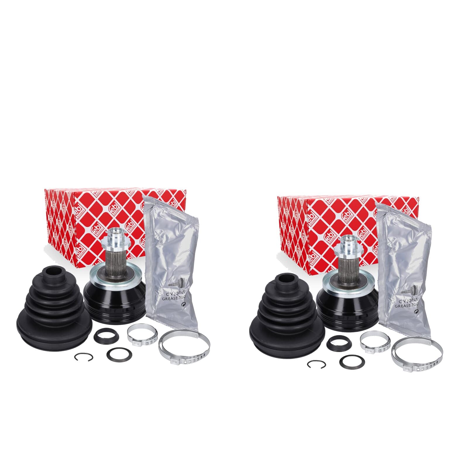 2X Febi Antriebswellengelenk Satz Radseitig | 2x 109401 passend für A1 A2 Arona Co