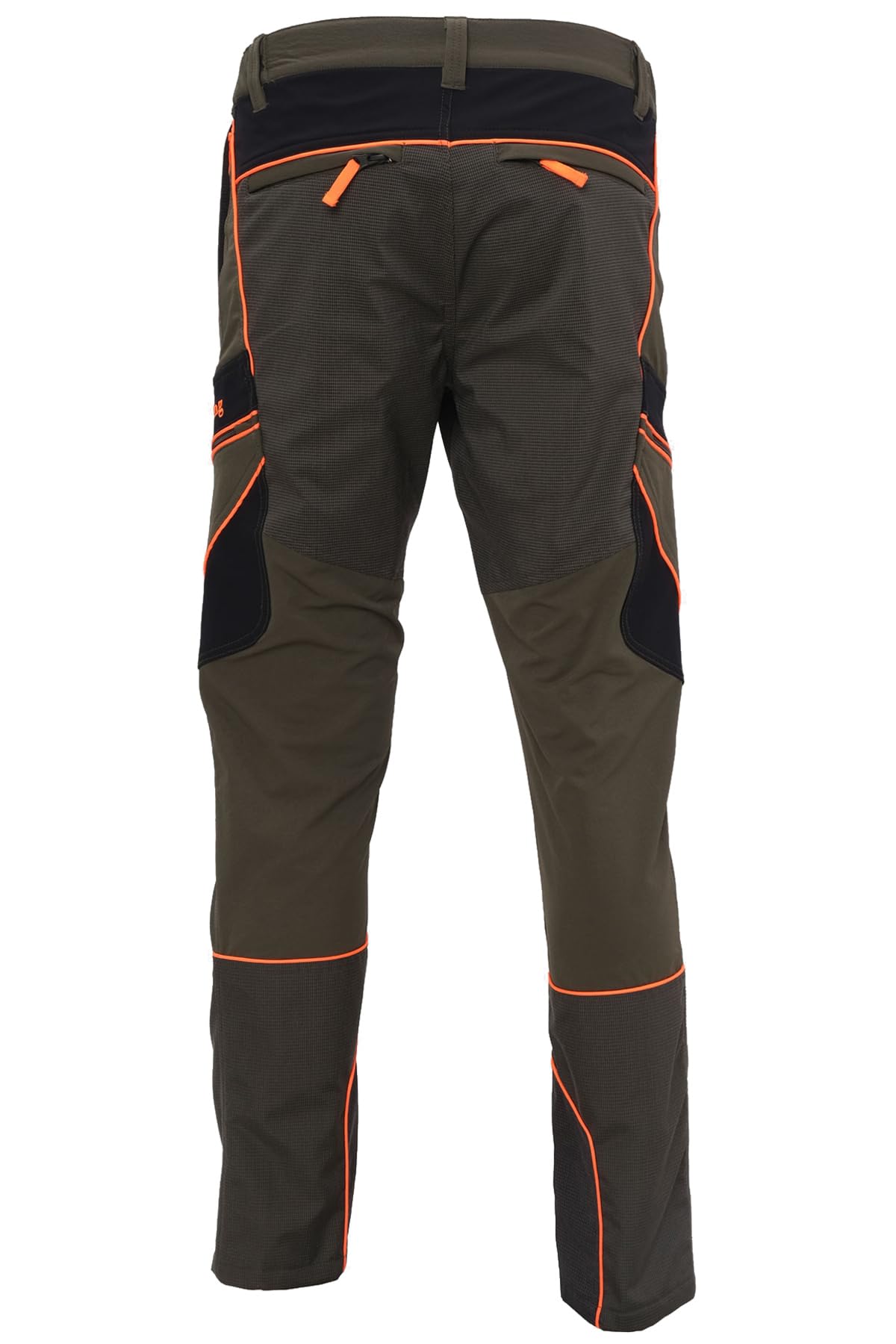 fratelliditalia.org Pantalone in Tessuto Stretch con Profili Alta Visibilit Abbigliamento Caccia Slim Elastico dalla 44 alla 60