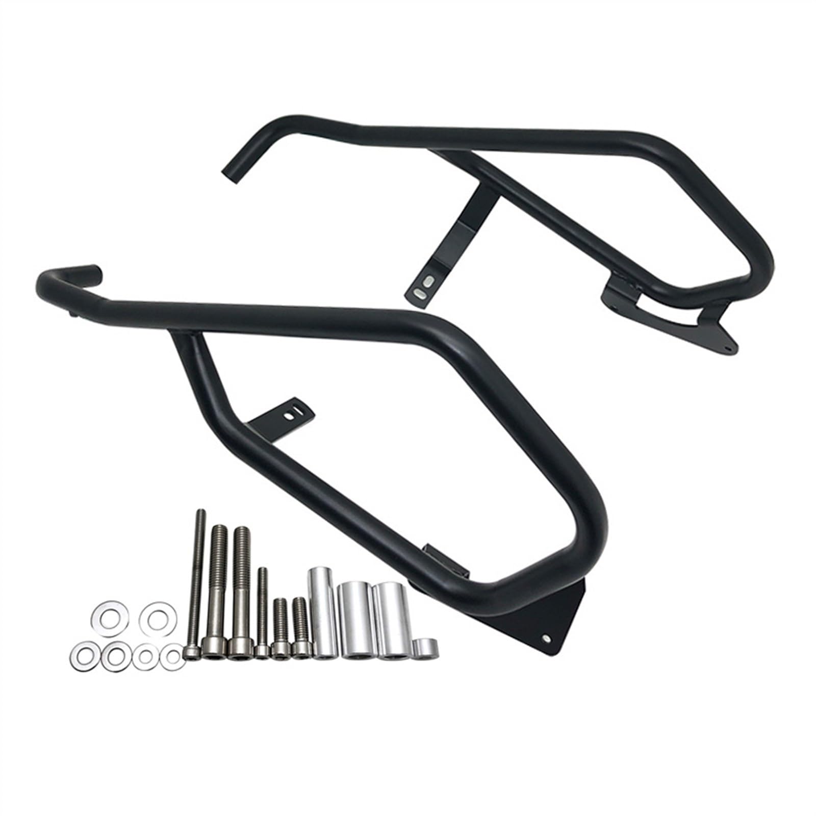BeNsil Protector de Motor Barra De Protección contra Choques Protector De Motor Caja Lateral Parachoques De Marco Protector para B&MW K1600GT K1600GTL 2011-2021 2022 (Color : Black Front Bumper)