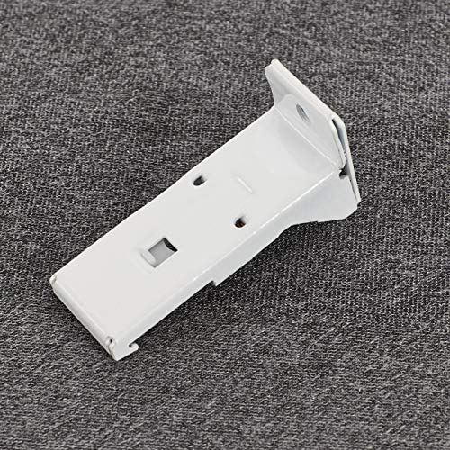 ChadMade Curtain Track Wall Mount Bracket Hardware Silver, Set of 4 (Track not Included)