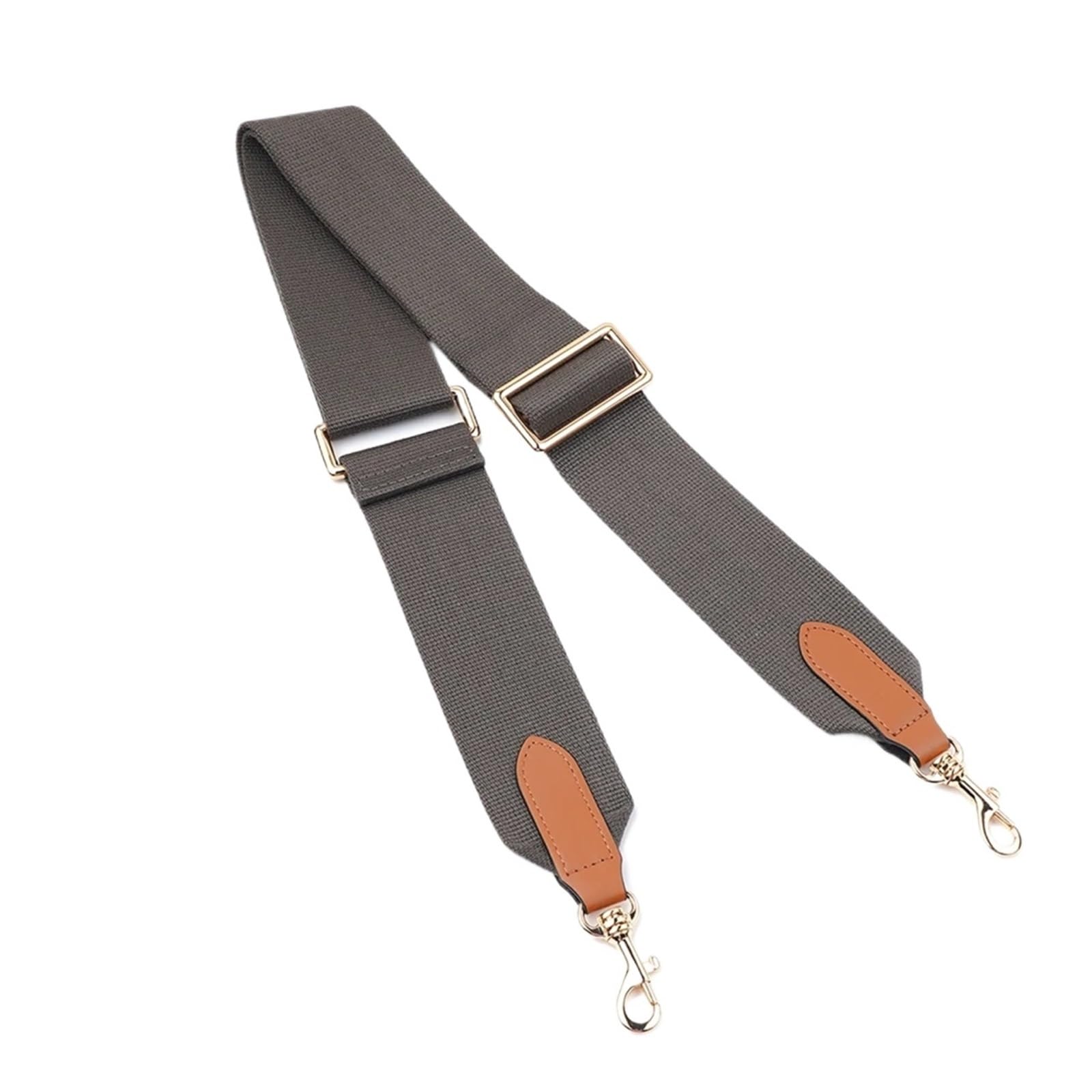 Correas De Hombro Anchas De Lona 2 Correas for Bolso de Hombro, Correa de Repuesto Ancha, Correa de Lona Ajustable, Correa Cruzada de Repuesto para Bolso(Grey)
