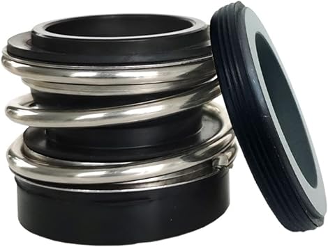 MB2/MG12-53/55/60/65/70/75/80 Ceramic Carbon FKM Fluororubber Water Pump Single Face Coil Spring Bellows Shaft Mechanical Seal1Piece MB2-53