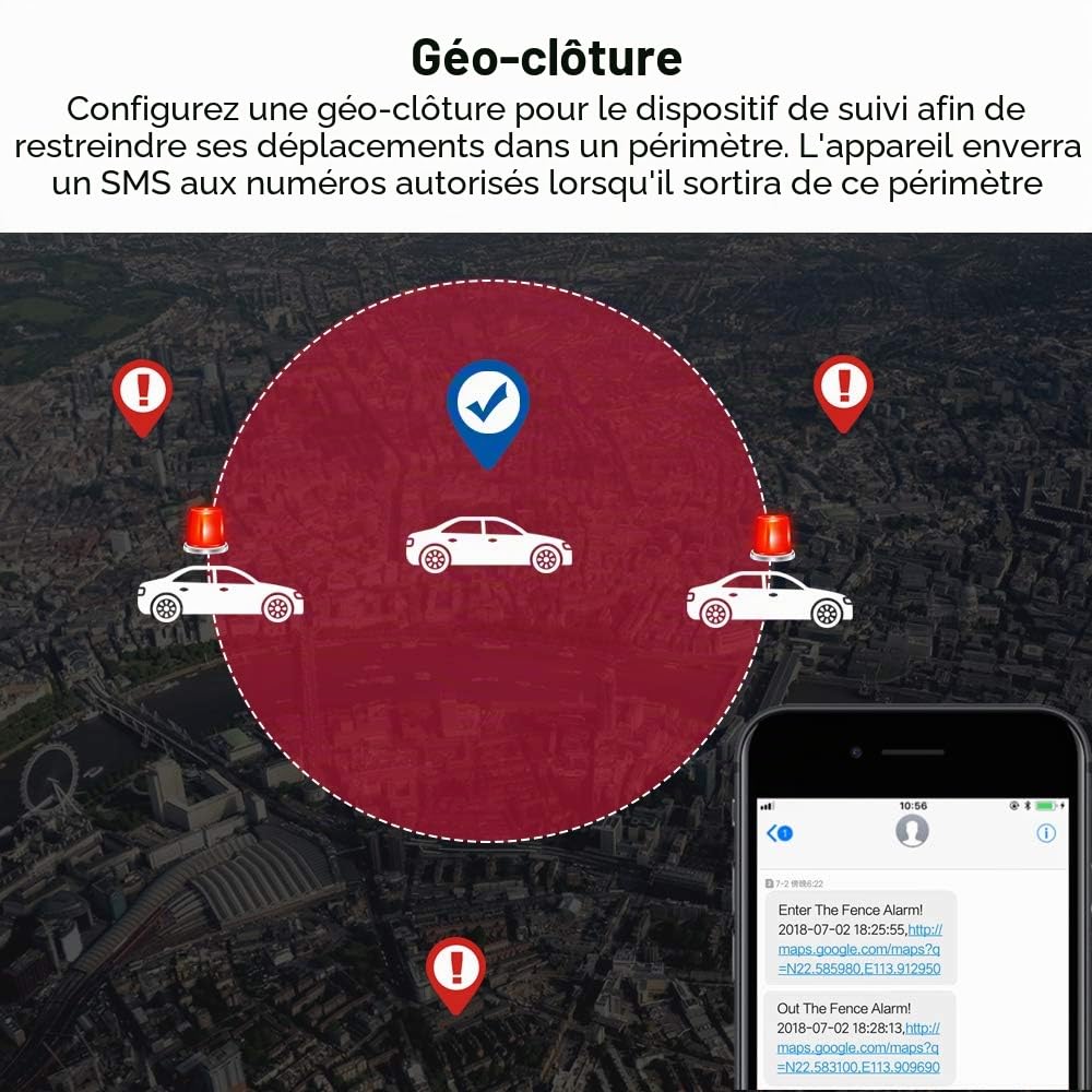 TK913 Mini Traceur GPS Portable Traceur de véhicules 2 G Localisateur GPS 1500 mAh étanche Aimant Moniteur de Voix Application Web Gratuite