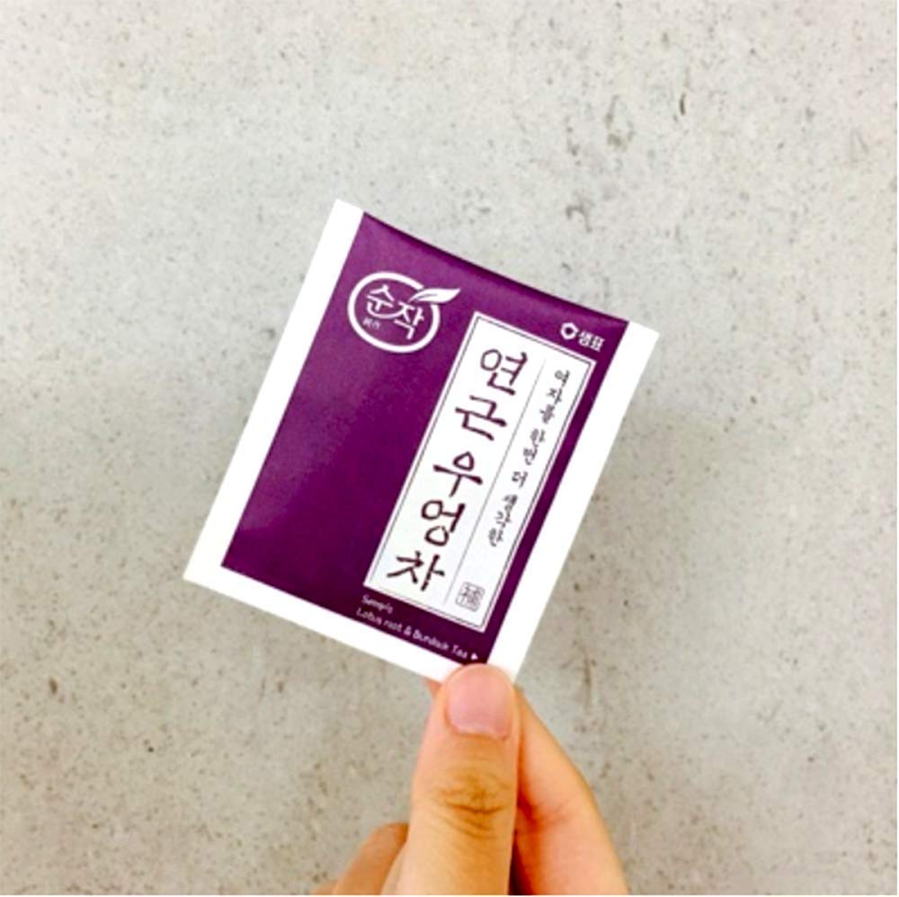 100% Natural Organic Tea 0.7g x 40 T / Tea bags (Lotus Root & Burdock Tea) - Image 2