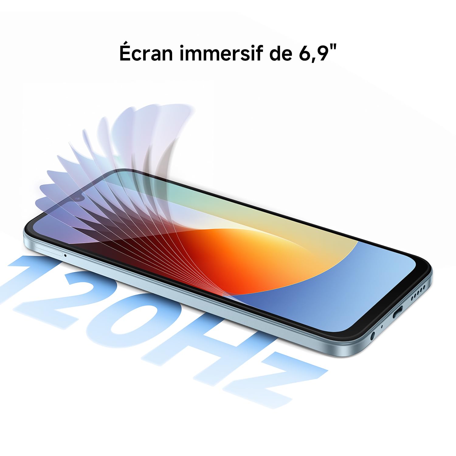 XIAOMI REDMI A7 Pro Smartphone 4+128Go Caméra IA 13Mpx - Noir | Écran 6,9 pouces, batterie 6000mAh, Octa-core, 1 an de garantie supplémentaire, chargeur non inclus