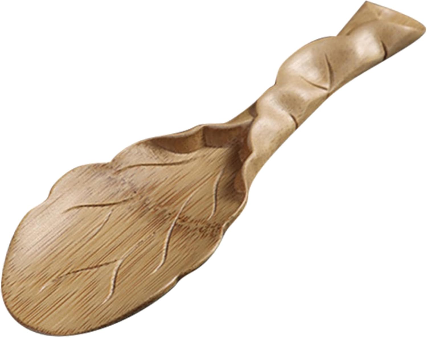 Tea Scoop Carved Tea Spoon Practical Premium Safe Material Delicate Design and Daily Use