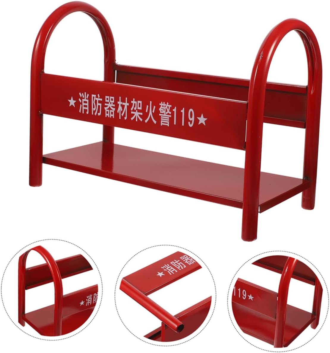 Fire Extinguisher Bracket for Extinguishers Lb Capacity Storage Rack Garage Storage Organizer Metal Base Stand