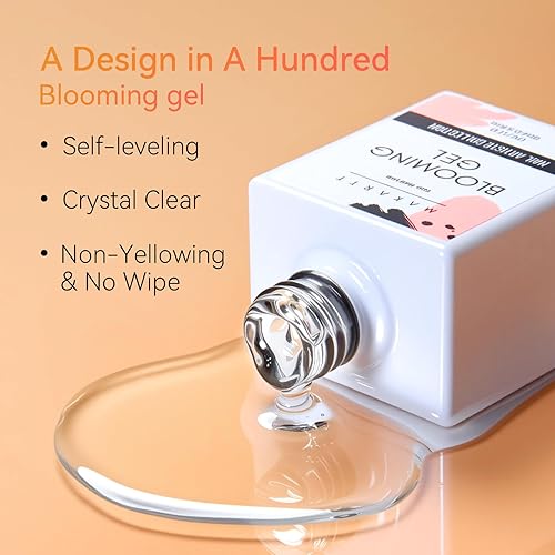 Vista 98 de Makartt Pegamento de uñas de gel: pegamento sólido para uñas a presión, necesita lámpara UV de gel 3D de 0.5 fl oz, herramientas multifuncionales