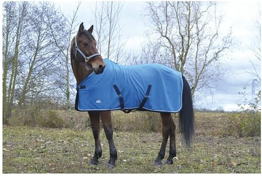 EKKIA Ekia 3338025597500 Horse Riding Equipment ETHEME POLYFUN Rug Navy 59 400730759, oner Size, Other