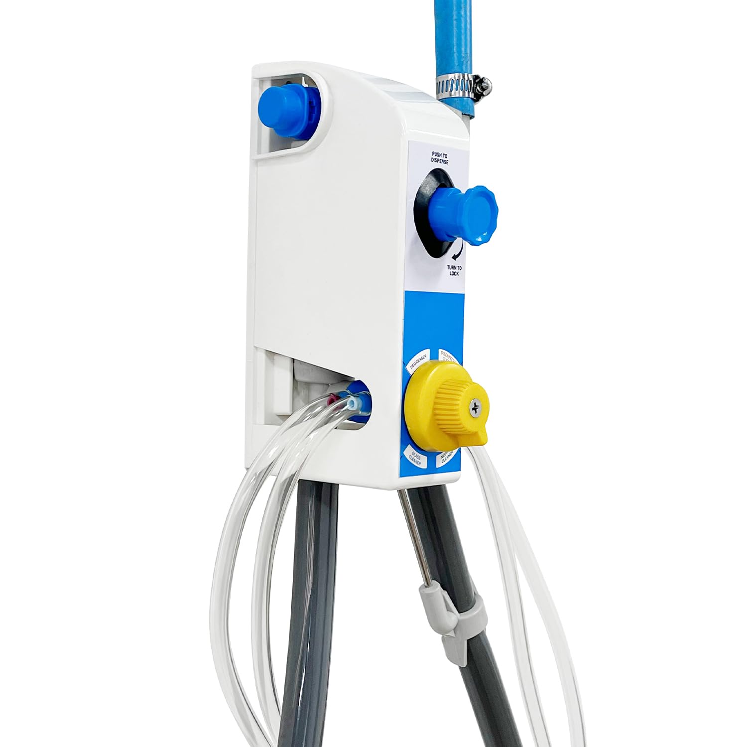 4-Prod Mop Bucket Proportioner, Cleaning Chemical Dilution Dispenser for Application in Hotel, School, Store, Restaurant, Hospital, 8181P