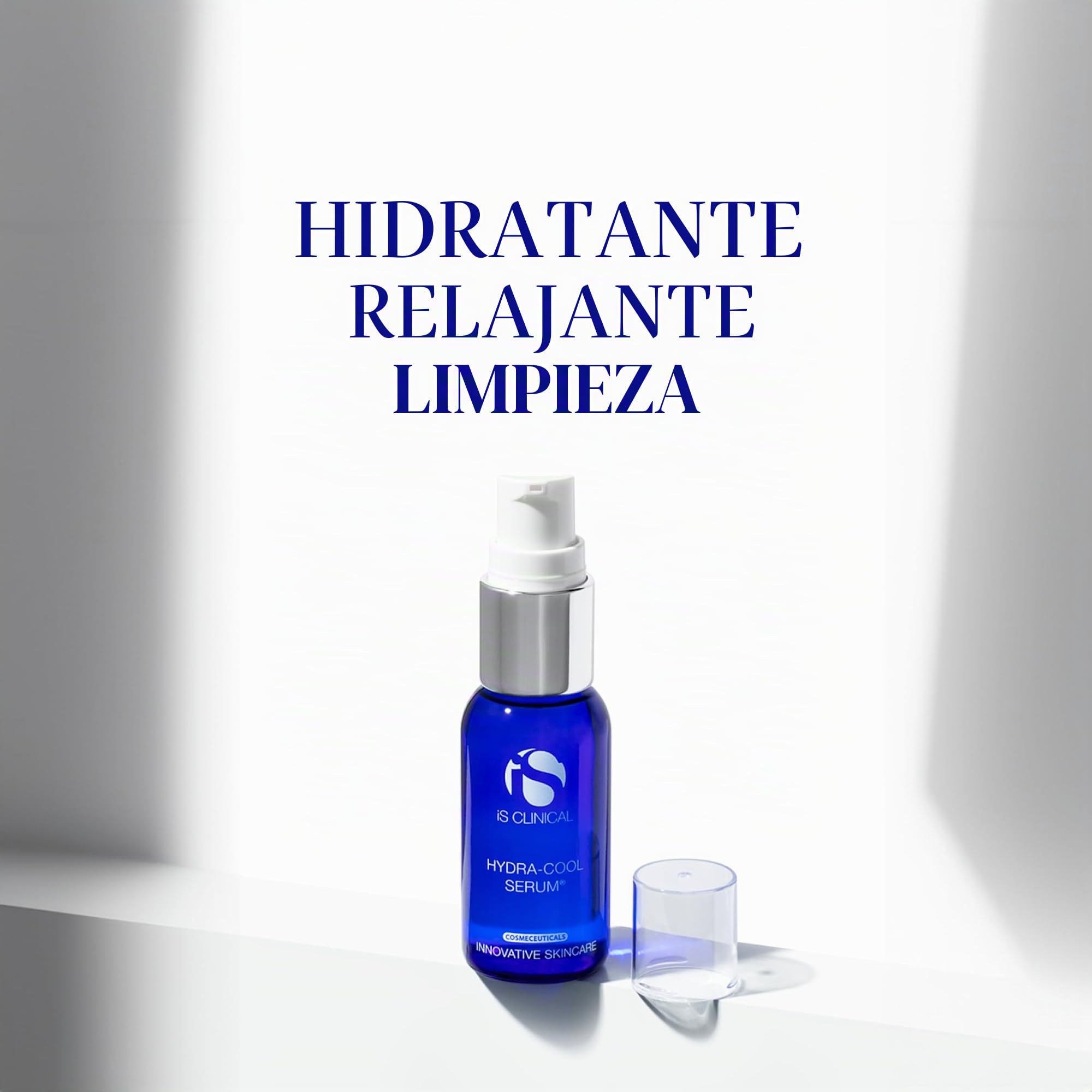 iS CLINICAL Hydra-Cool Serum, Refrescante e Hidratante Suero Cara de la Piel, Anti-Manchas, Anti-Enrojecimiento, 30Ml/1 fl. Oz.