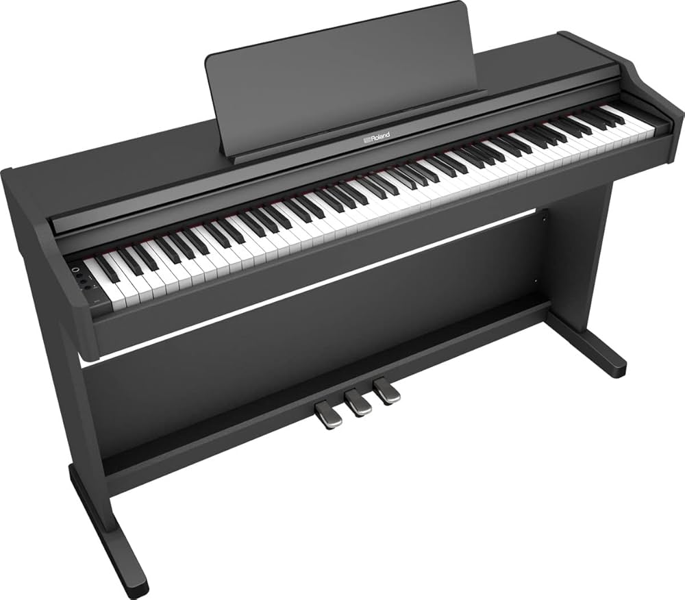 Roland RP101 Digital Piano And Stool In Dark Rosewood, 51 OFF