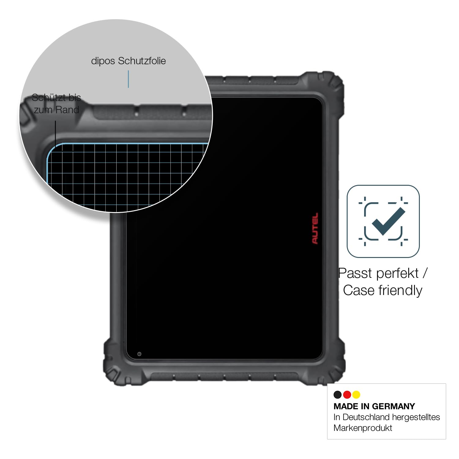 dipos 2x Protector de Pantalla 9H mate para ASUS Rog Zephyrus G16 2025