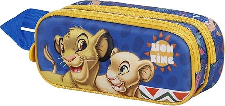 Disney Il Re Leone Nala-Astuccio 3D Doppio, Blu, 22 x 9.5 cm