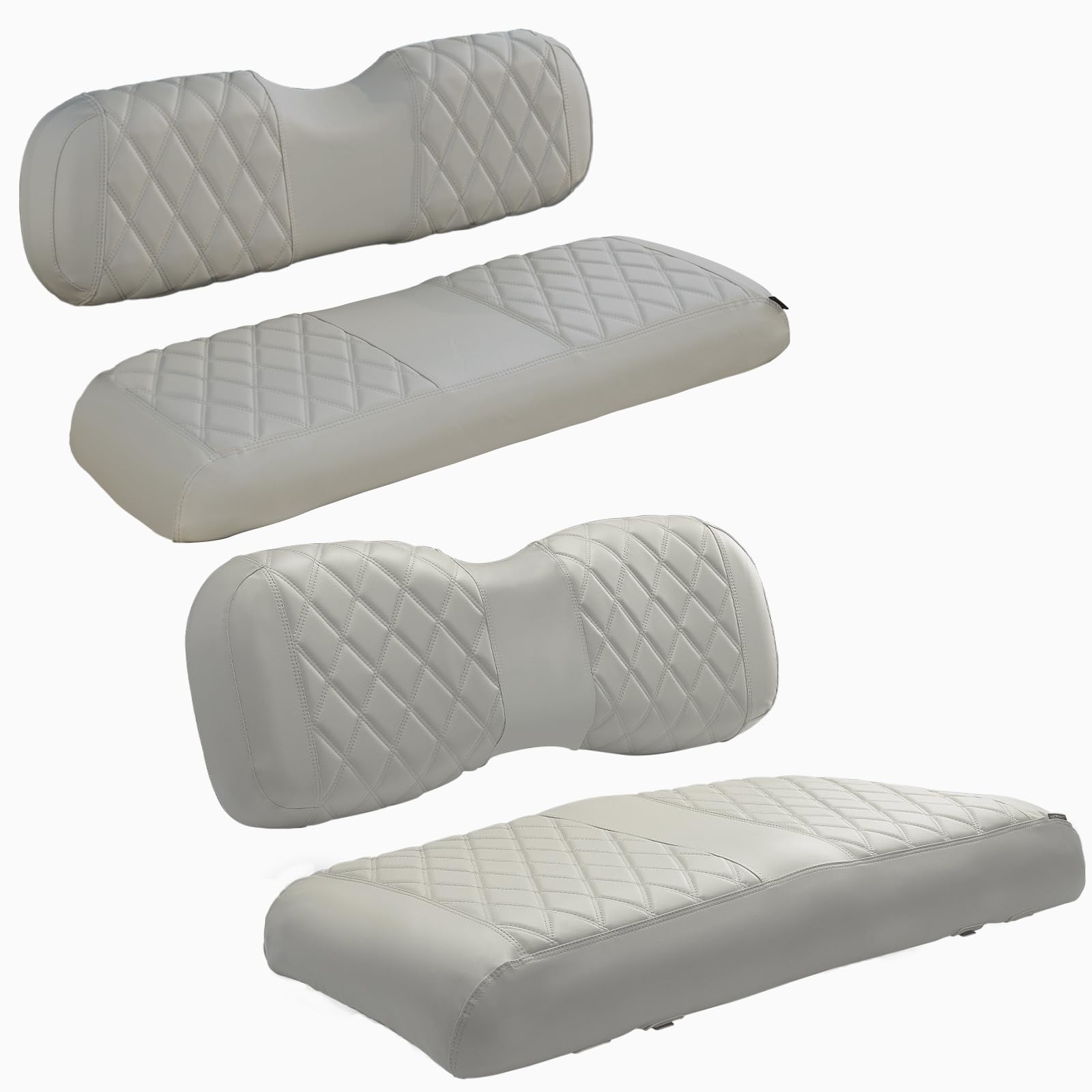 Photo 1 of NOKINS Golf Cart Diamond Seat Covers 4-Piece for Yamaha Drive/Drive2