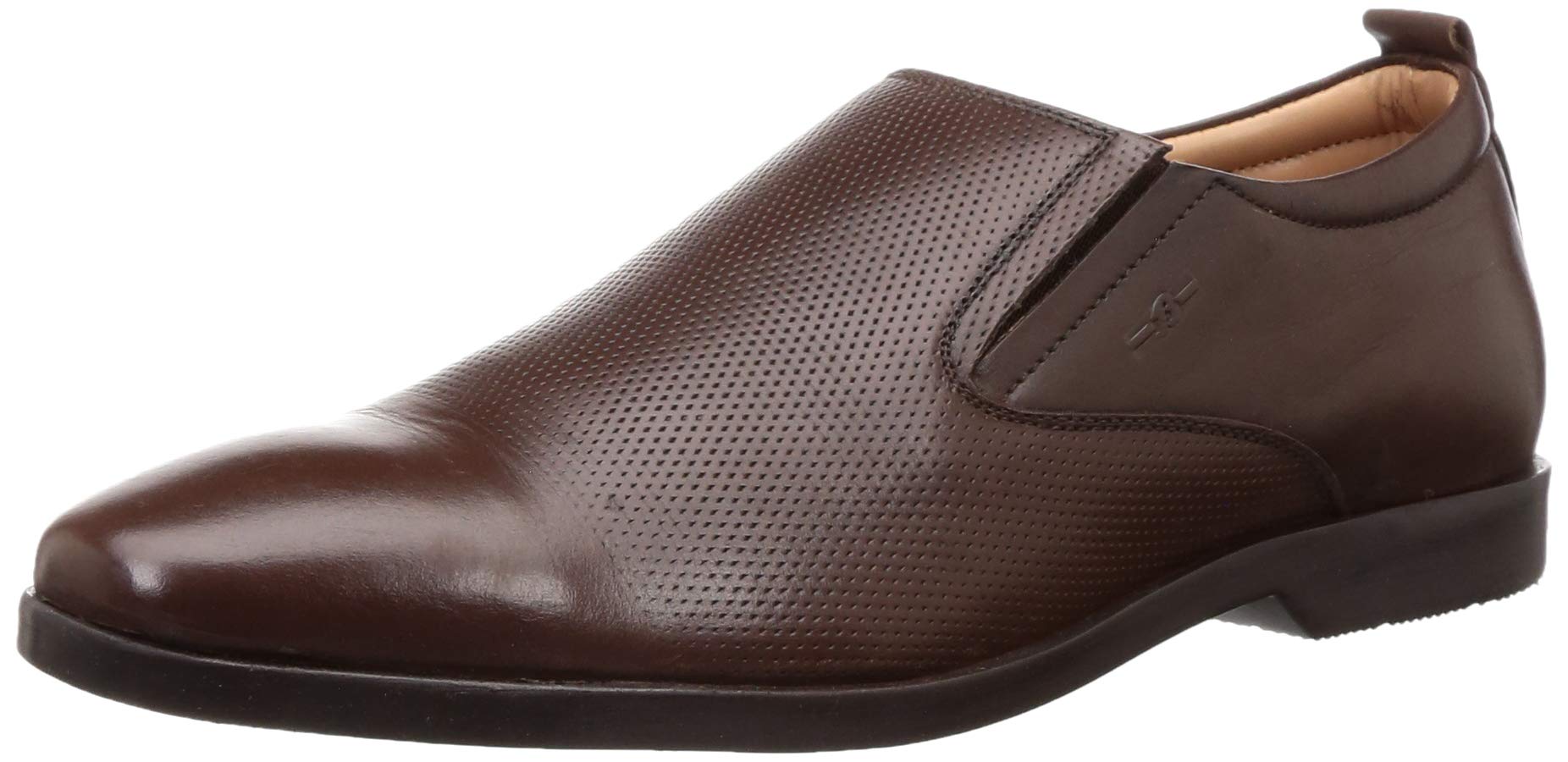 BataMens 8546 ARLO Formal Slipon Leather Shoes in Classic Black | Native-Inspired Comfort: Timeless Design for All Occasions | Perfect for Formal Wear, Outdoor, Lightweight