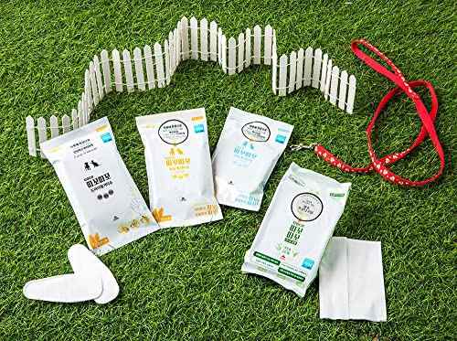 Image of 30 Pcs Moisturizing Finger Tissue for Sensitive Pets - All-in-One Cleansing and Moisturizing for Sensitive Pet's Ears and Eyes
