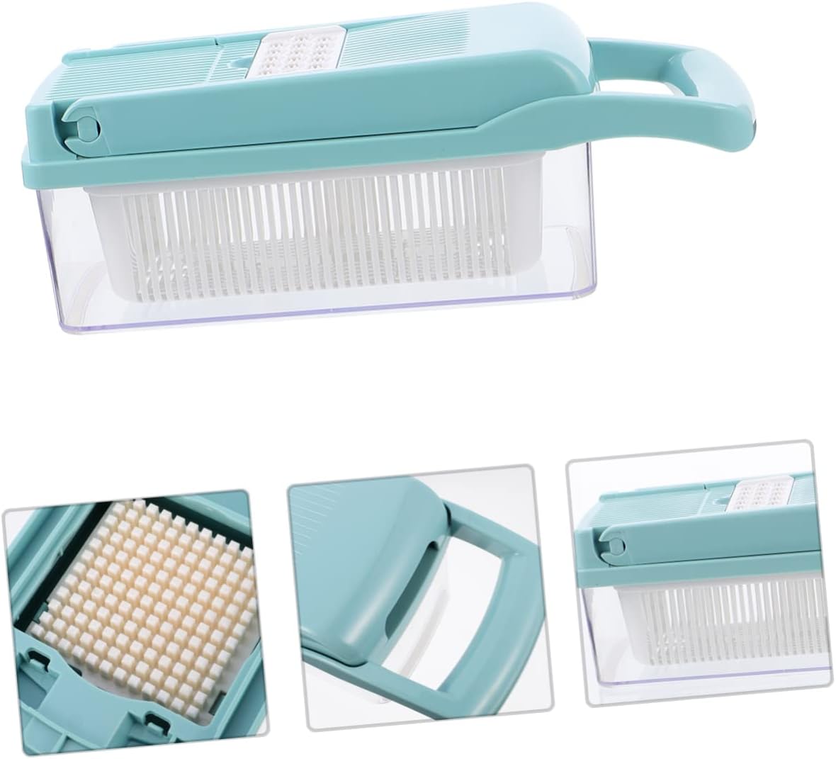 Multifunction Vegetable Cutters Blade Types Slicer Chopper Grater Egg Separator Skid Pad Handle