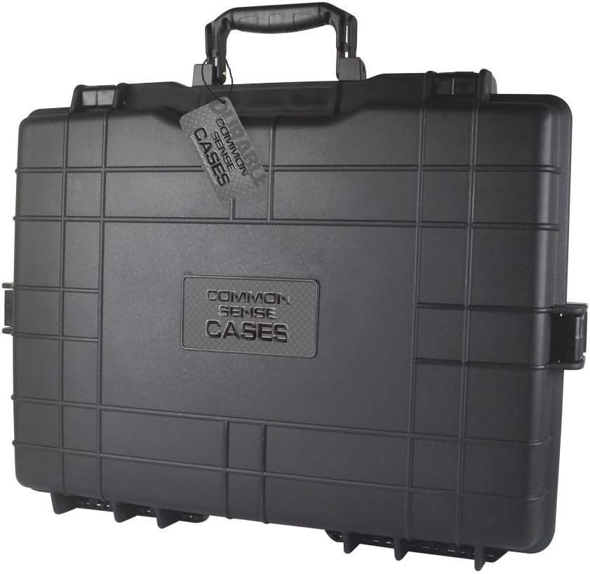 5004 Equipment Hard Case With DIY Foam - Weather Resistant - Black - Internal Dimensions: 19" x 14" x 4"