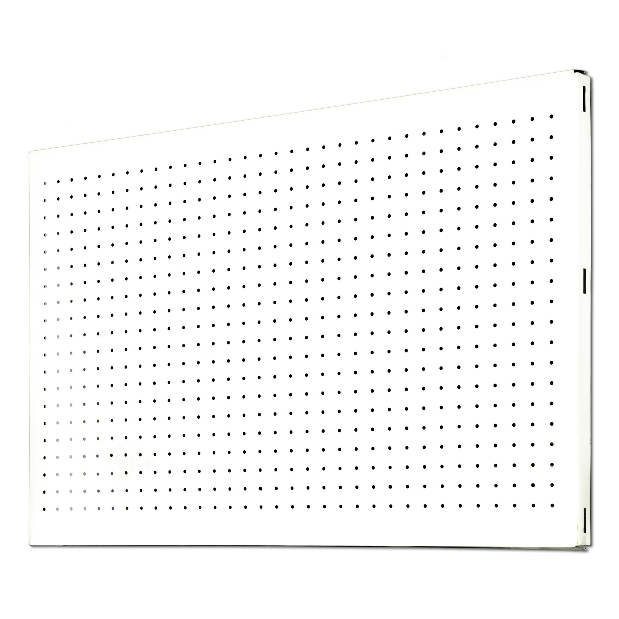 Simon Rack Panel Herramientas Pared, Tablero Perforado, Panel Perforado, Metal, 900x600 mm, Blanco - Simonwork