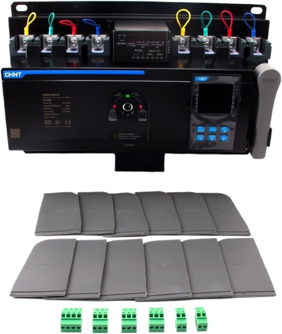 NXZH-250S/4B 125A 160A 250A 400A 4P ATS Dual Power Automatic Transfer Switch Single Three Phase(NXZM-160S 4B)