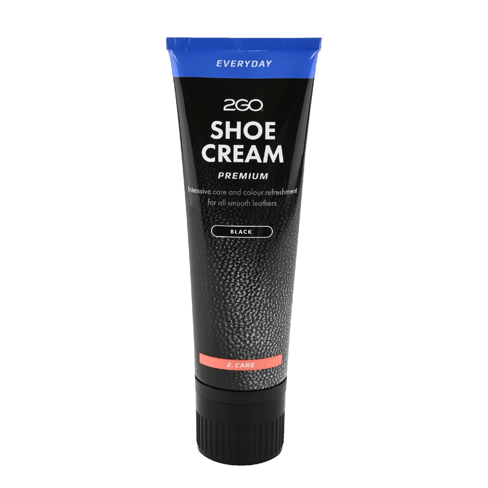 2GO Kit de limpieza de zapatos - Kit de limpieza de zapatos, crema de zapatos, cepillo de limpieza y paño de microfibra para cuero