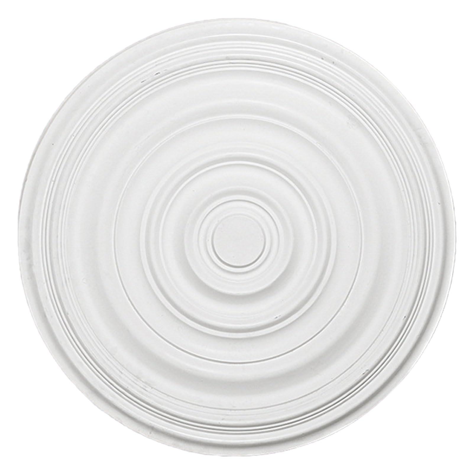 Foelanne White I Pu Decorative Ceiling Light Medallion White 29.3-74Cm No Drilling(,74Cm)