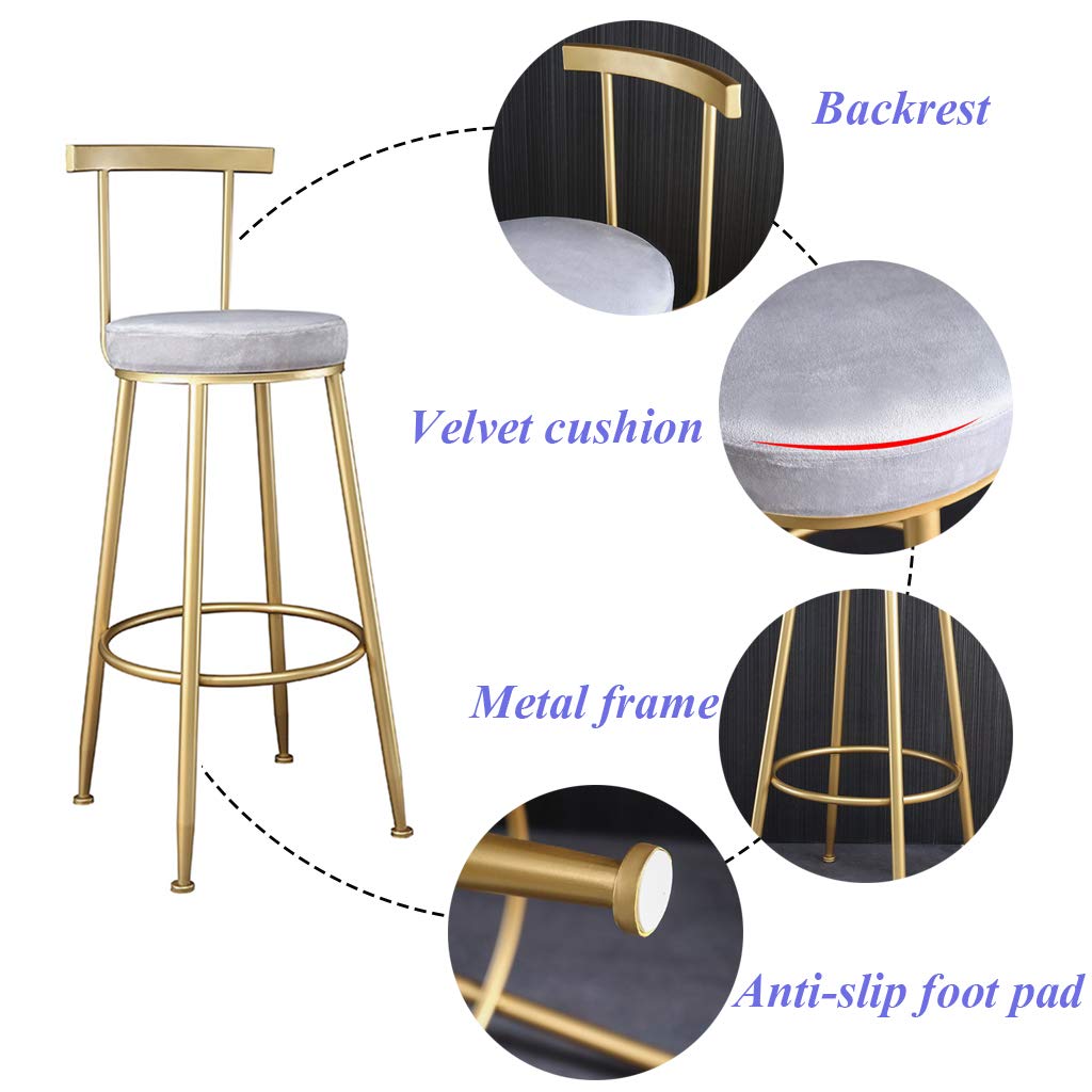 Amazon｜カウンターチェア バースツール 金属製カウンターチェア/錬