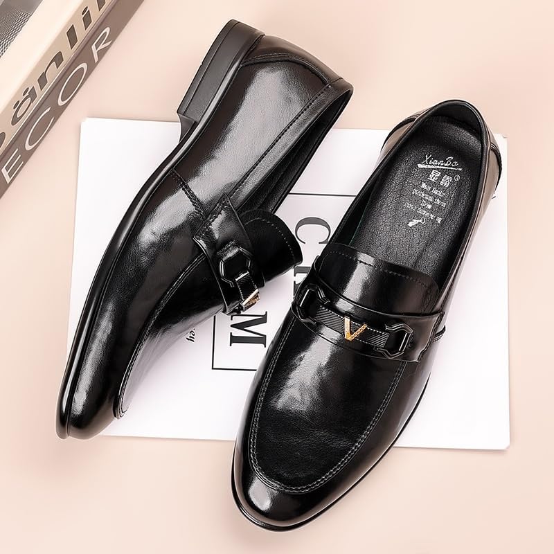 Men's Slip-On Penny Shoes Breathable Comfortable Casual Moccasin Loafers for Driving Walking Wedding Outdoor Indoor2