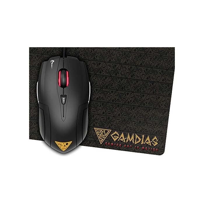Buy GAMDIAS Optical Gaming Mouse with Double RGB Streaming Light, HERA