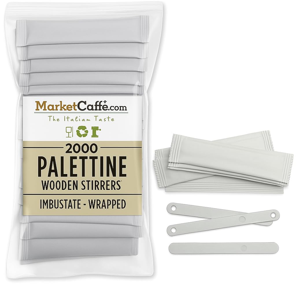 Palette Caffe 2000 Palettine Sigillate Incartate Singolarmente Plastica Riciclabile Riutilizzabile