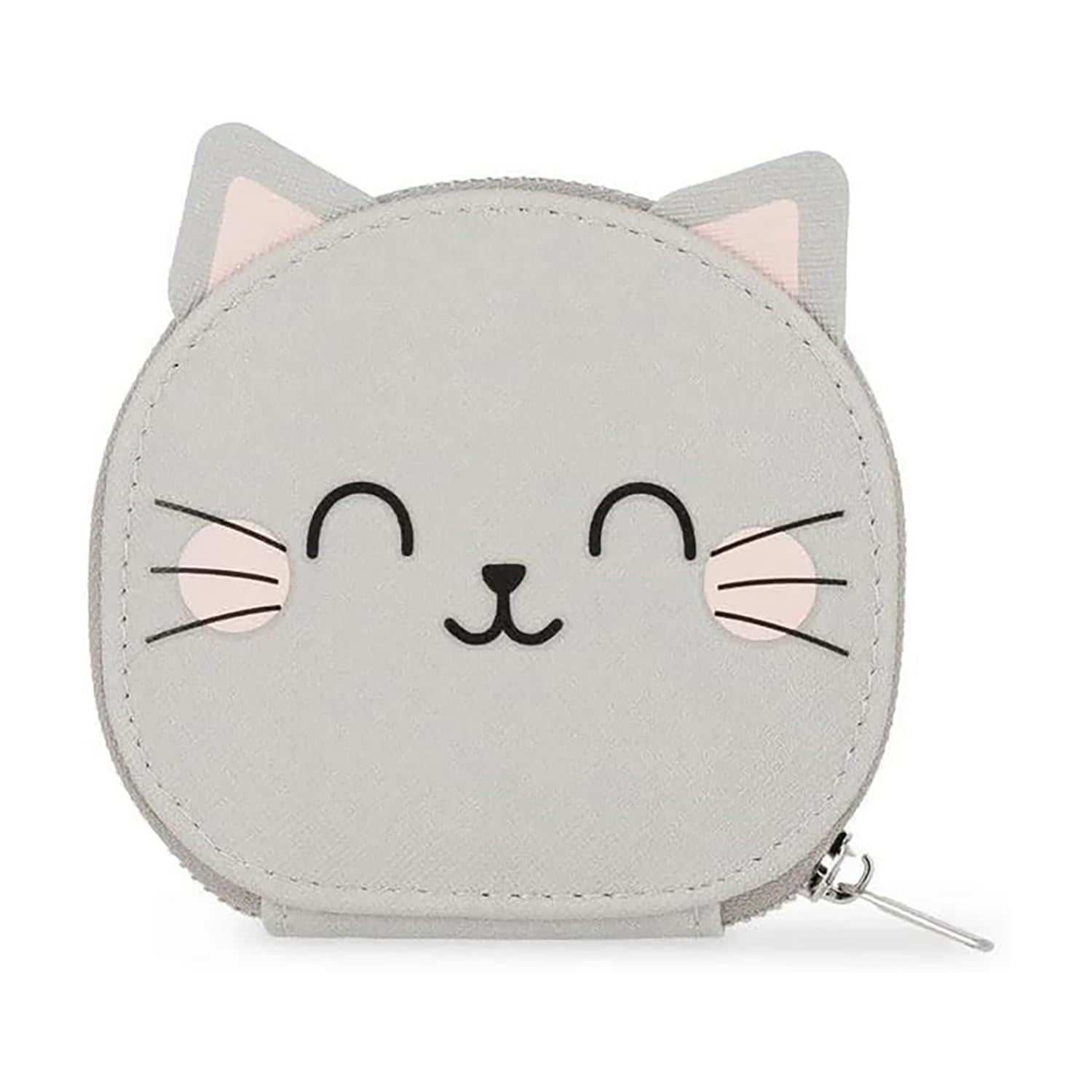 Legami Maniküre-Set – But First, Nails, Nagelschere, Nagelknipser, Feile, Nagelhautschieber für Maniküre und Pediküre, Taschenformat, tragbar, ideal für Reisen, Heimgebrauch, Kitty