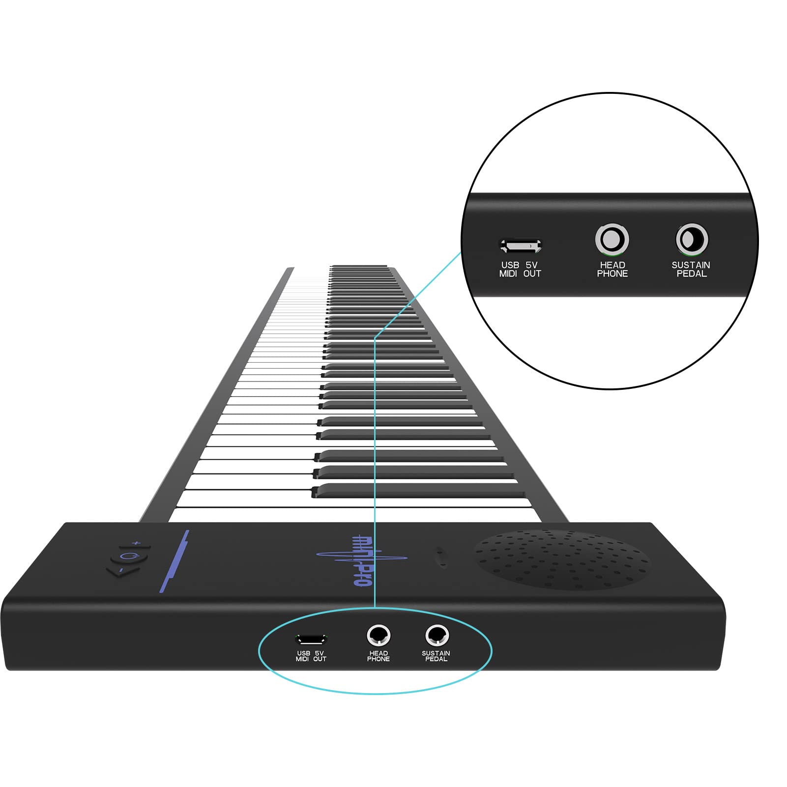 折りたたみキーボード　88key 電子ピアノ Amazon | 折りたたみキーボードピアノ 88 キー電子ピアノキー