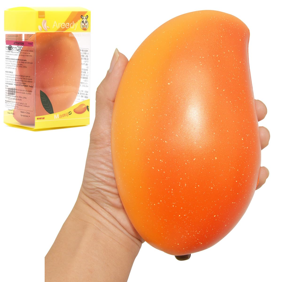 Squishy Gold Mango Colossal Slow Rising Scented Fruit Squishies