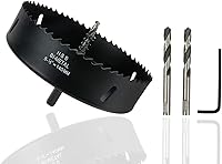 Vista 47 de Sierra perforadora Rannb de 3 pulgadas de diámetro para cortar agujeros en madera, plástico, paneles de yeso, metal delgado