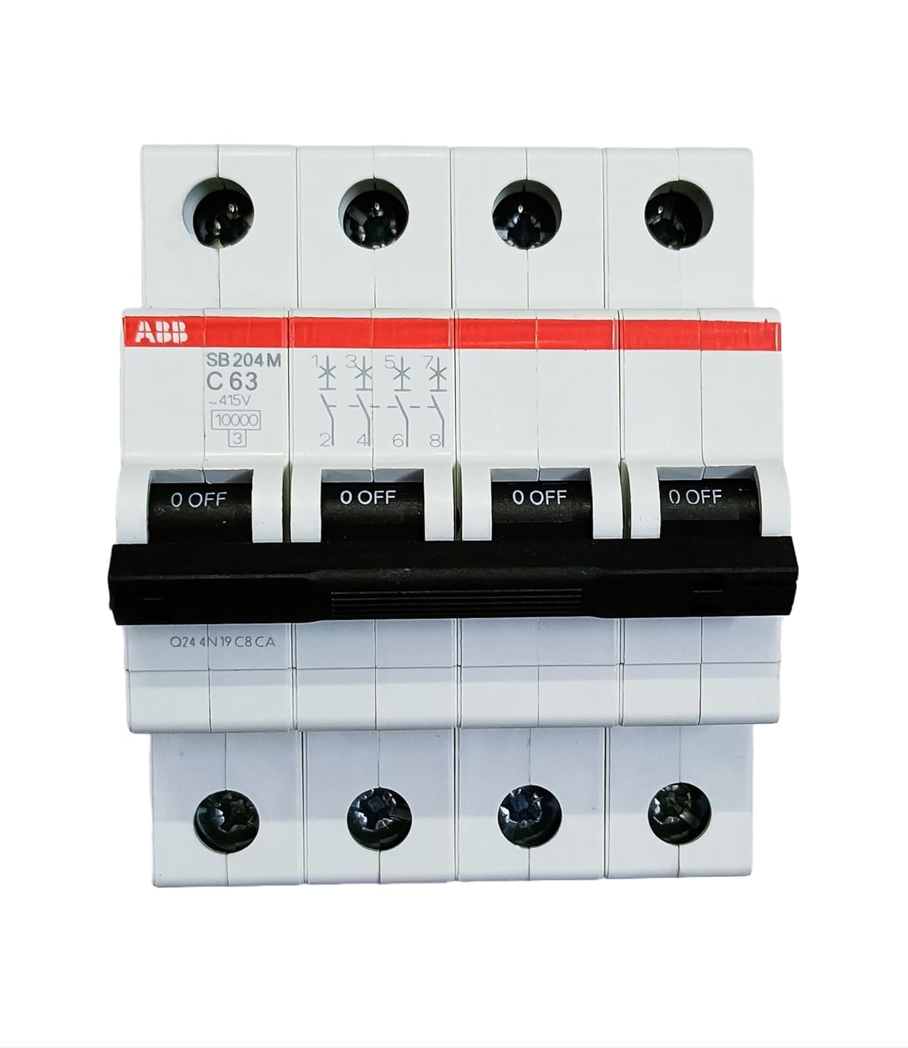 RD Automation ABB AC MCB 4P 63A ABB MINIATURE CIRCUIT BREAKER-image-39