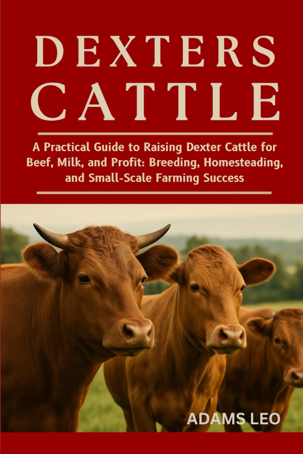 DEXTERS CATTLE: A Practical Guide To Raising Dexter Cattle For Beef, Milk, And Profit: Breeding, Homesteading, And Small-Scale Farming Success