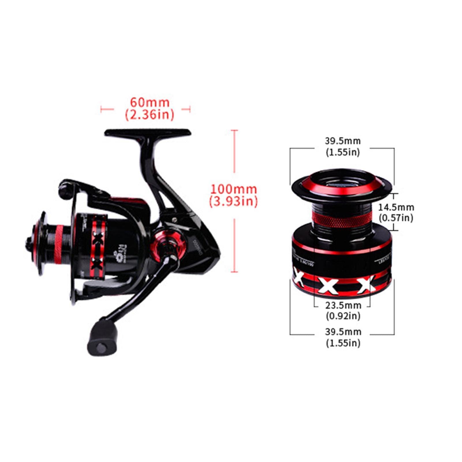 Moulinet Baitcasting 5.2:1 – Puissant, Traînée 9 Kg, Idéal Pour Pêche Eau Salée Et Eau Douce