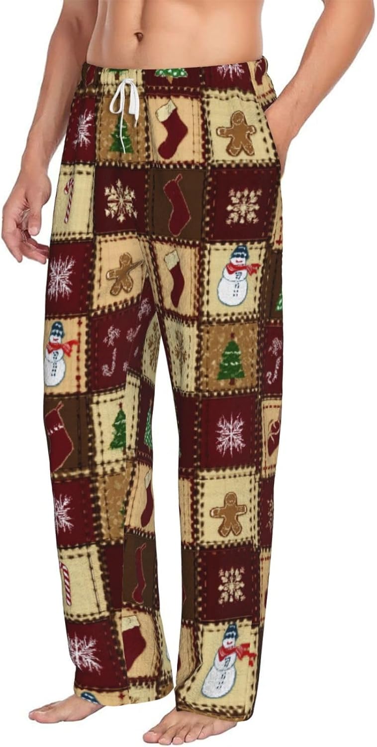Men'S Flannel Fleece Pajama Pants Ultra Thermal Lounge Sleepwear With Pockets Bottoms For Men Women Winter Cozy Home Wear