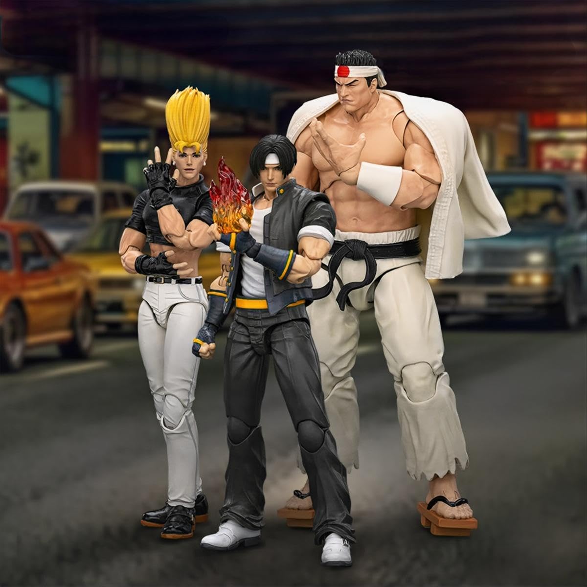 美品 1/18 ザ・キング・オブ・ファイターズ 3体セット JOYTOY Amazon.com: JOYTOY SNK 1/18 Action Figure KOF 98UM Hero-3PCS