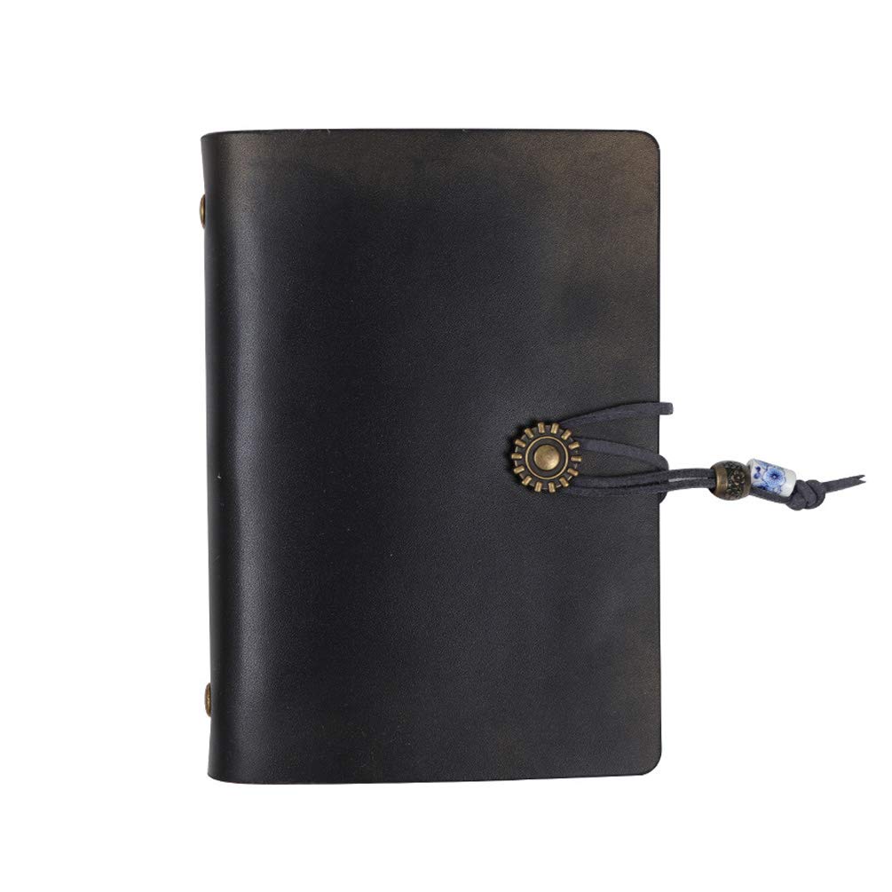 Amazon | VIAKIEI レトロなメモ帳 A7サイズ 6穴 リング バインダー