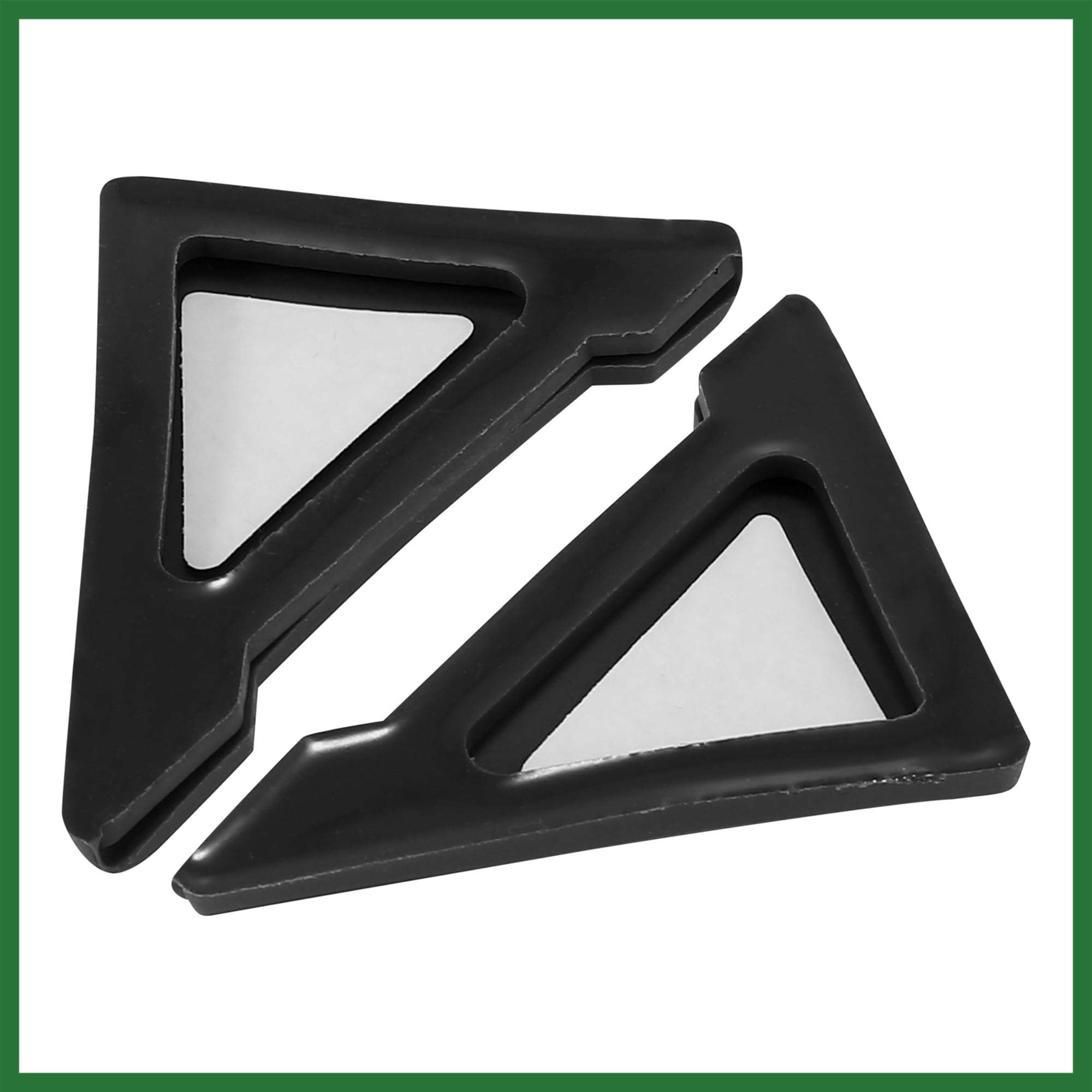 Motoforti 2pcs PVC Universal Car Door Corner Edge Guard Bumper Protector Black Long-lasting - Image 4