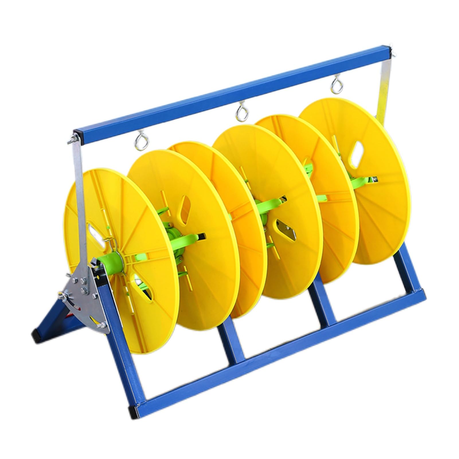 ZFUCMAYL Wire Spool Rack,3/4 Reels Cable Reel Holder,Wire Spool Rack Dispenser,Plastic Reel Holder for Winders Ropes Cord Reels Paracord(3 Reel)