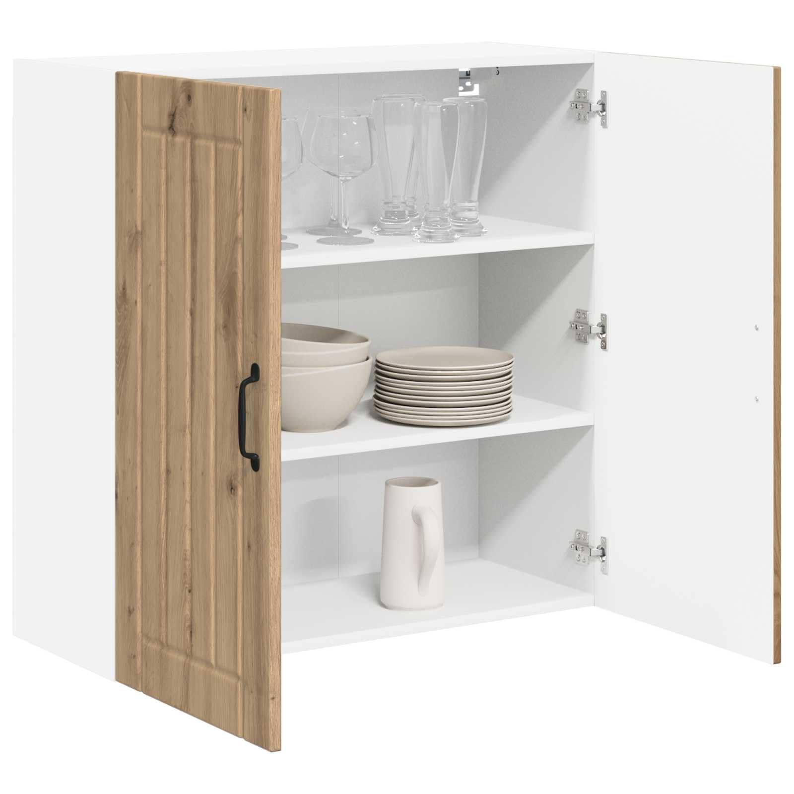 Vidaxl Dishwasher Panel Lucca Artisan Oak 80 X 31 X 80 Cm 8721359459357