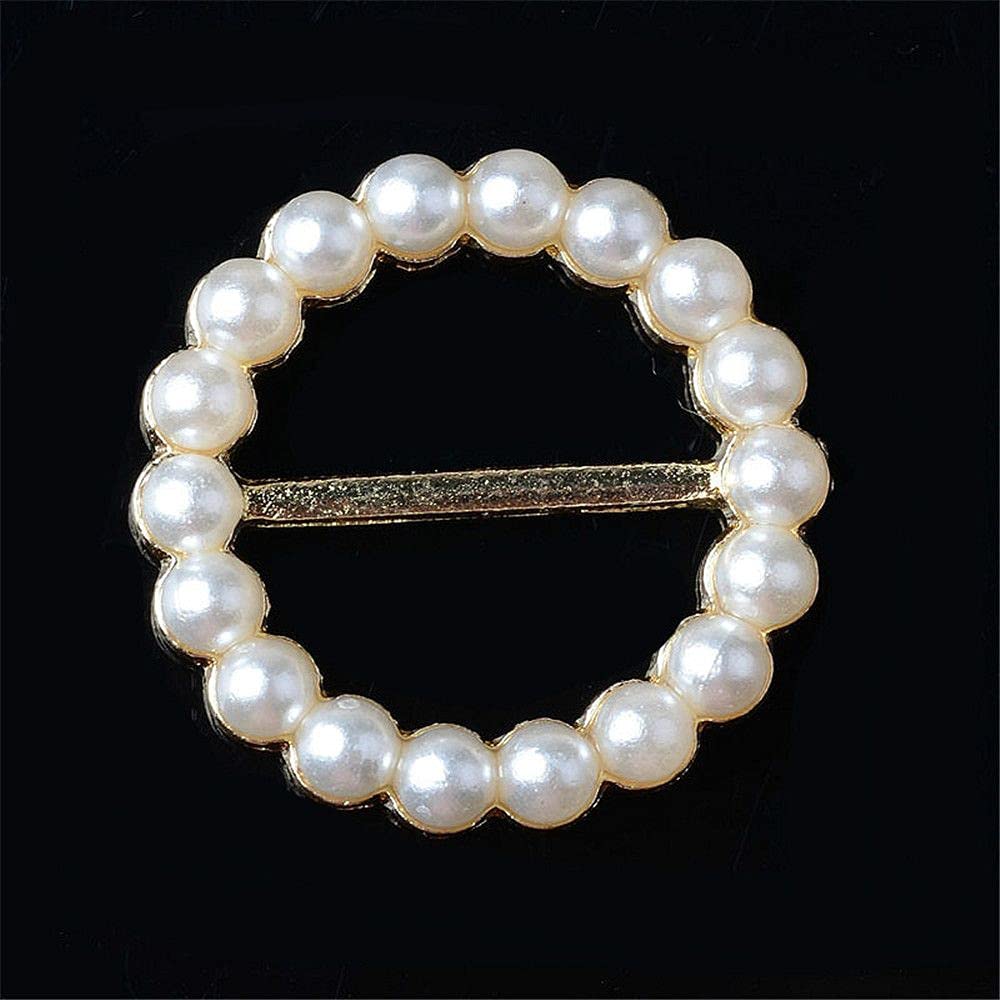 Polygon Accessories Anti-Exhaust Hair Accessories Ribbon Buckle Pearl Button Knotted Button Corner Button(5)