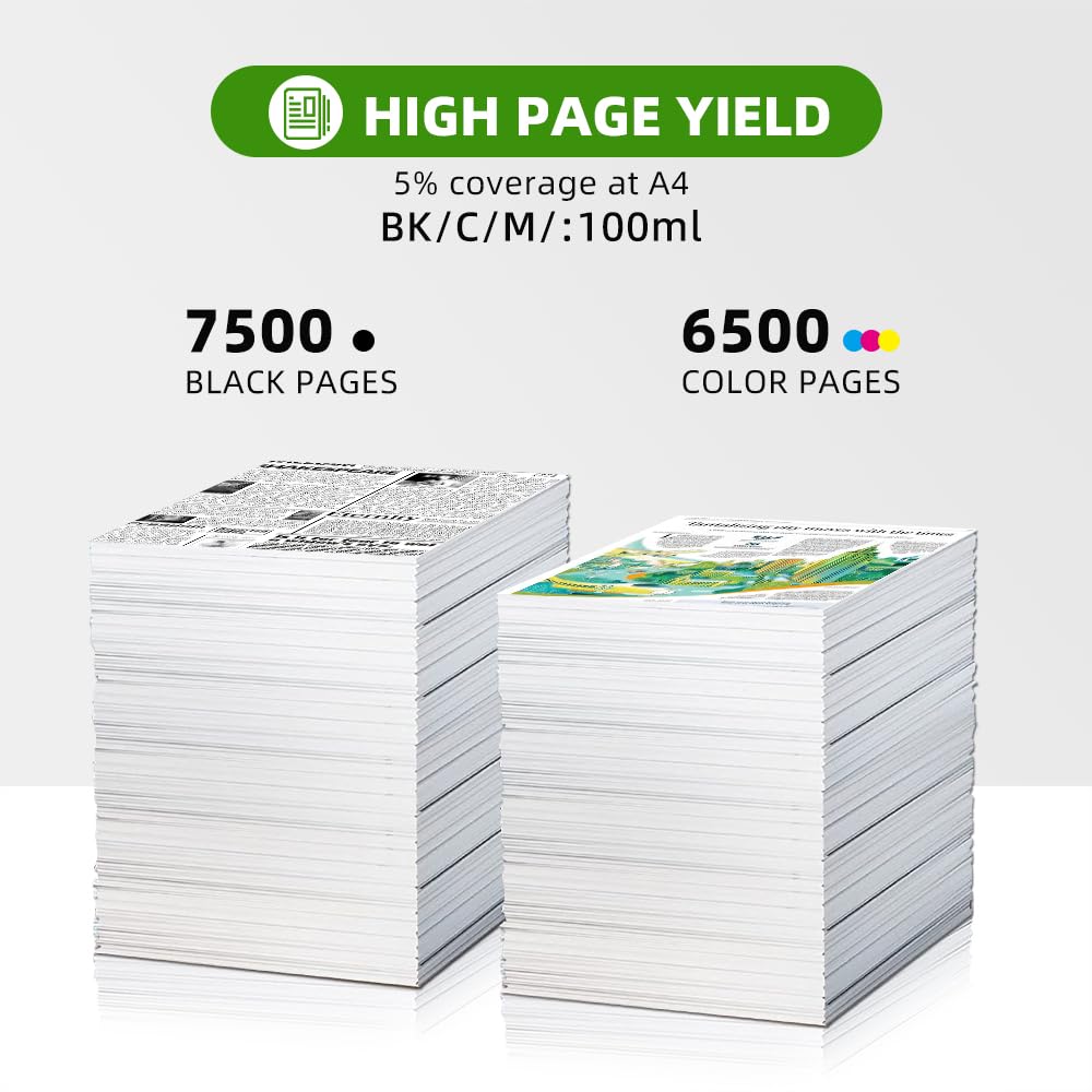Ricarica di inchiostro a sublimazione compatibile per stampante a getto d'inchiostro EPN EcoTank Supertank ET-2800 ET-2803 ET-2850 ET-2720 ET-15000 ET-4760 ET-2400 trasferimento a caldo su